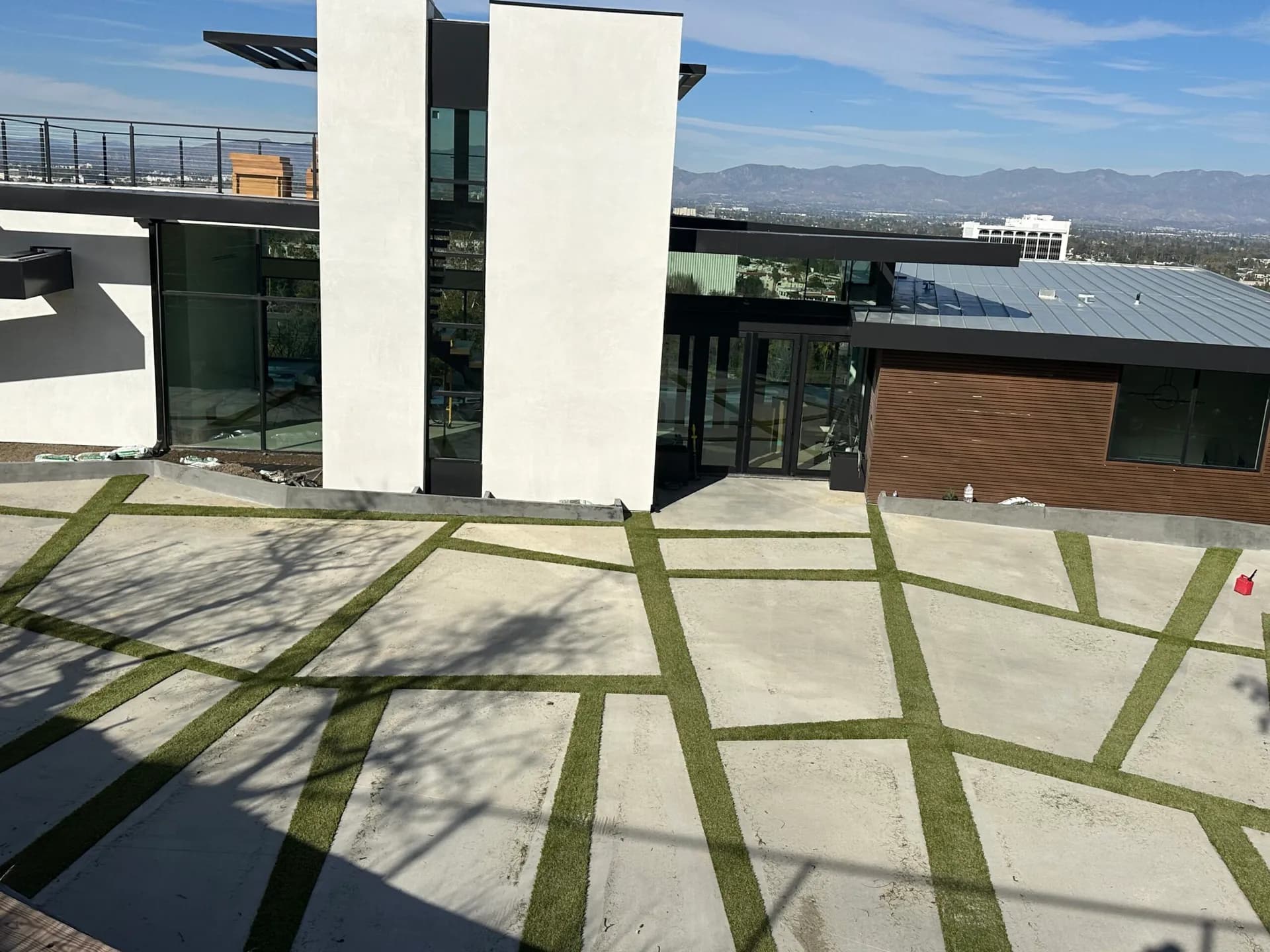 artificial grass installation projects